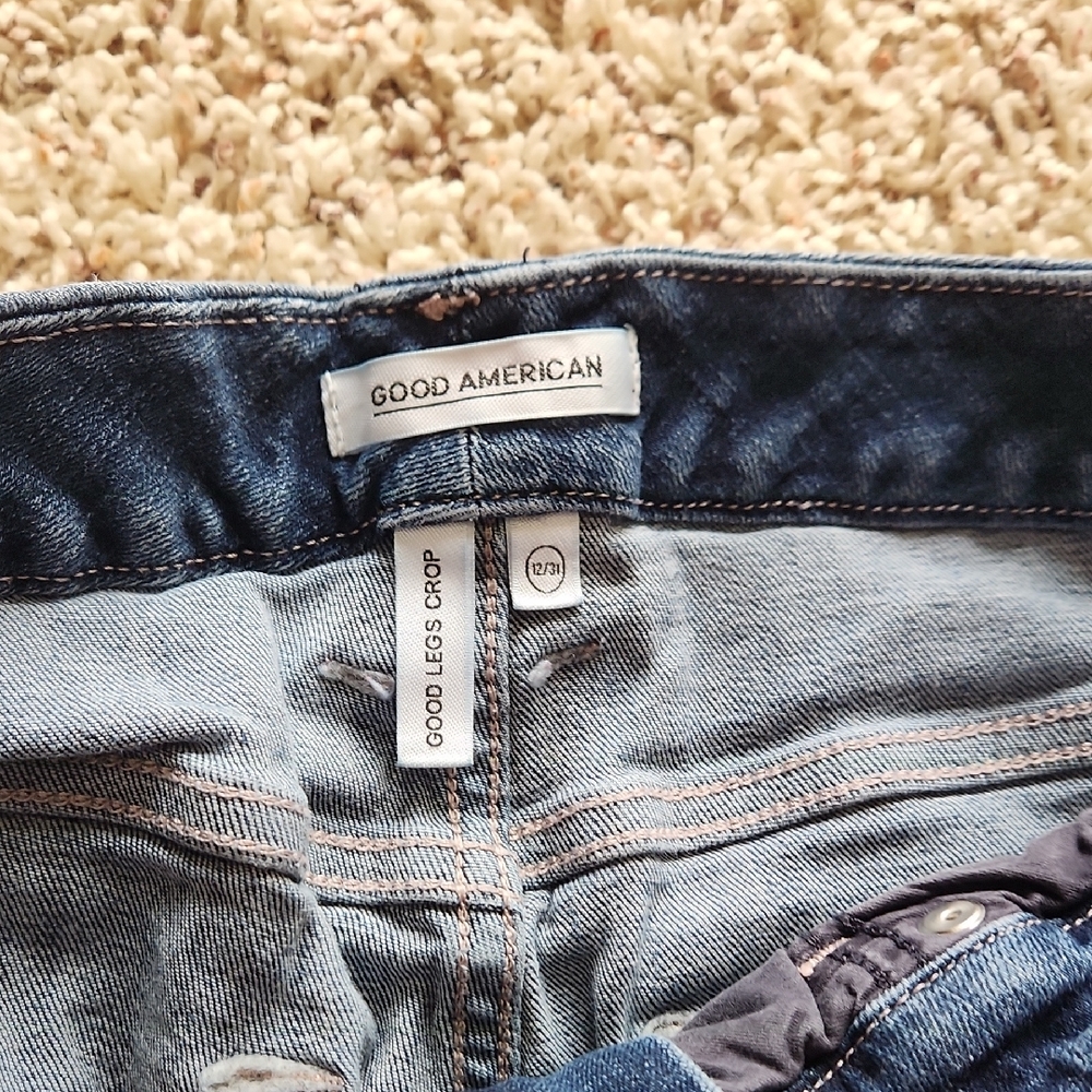 Good American - Dark Blue Skinny Jeans - W12/L31 - Picture 8 of 8